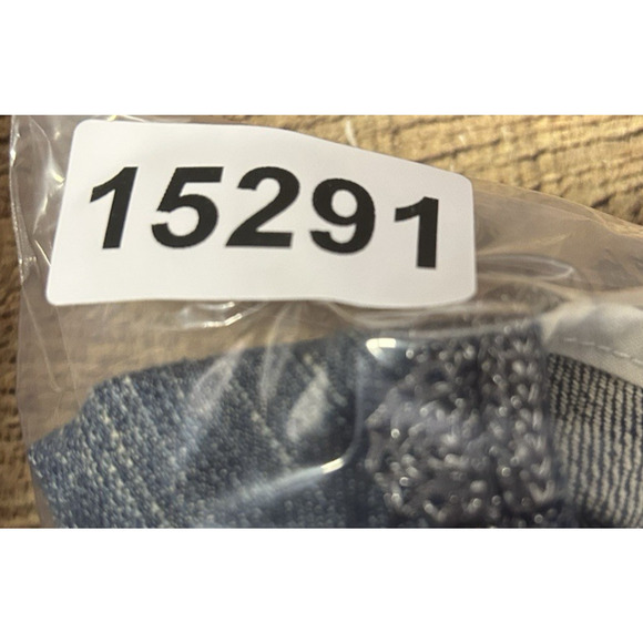 Coldwater Creek Jacket 10 Petite Blue Denim Embroidered Hook & Eye Closure - Picture 12 of 12